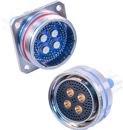 In Stock at Powell are Glenair's Series 806 Mil-Aero Micro Miniature D38999 Connectors Offering Significant Size and Weight Reduction